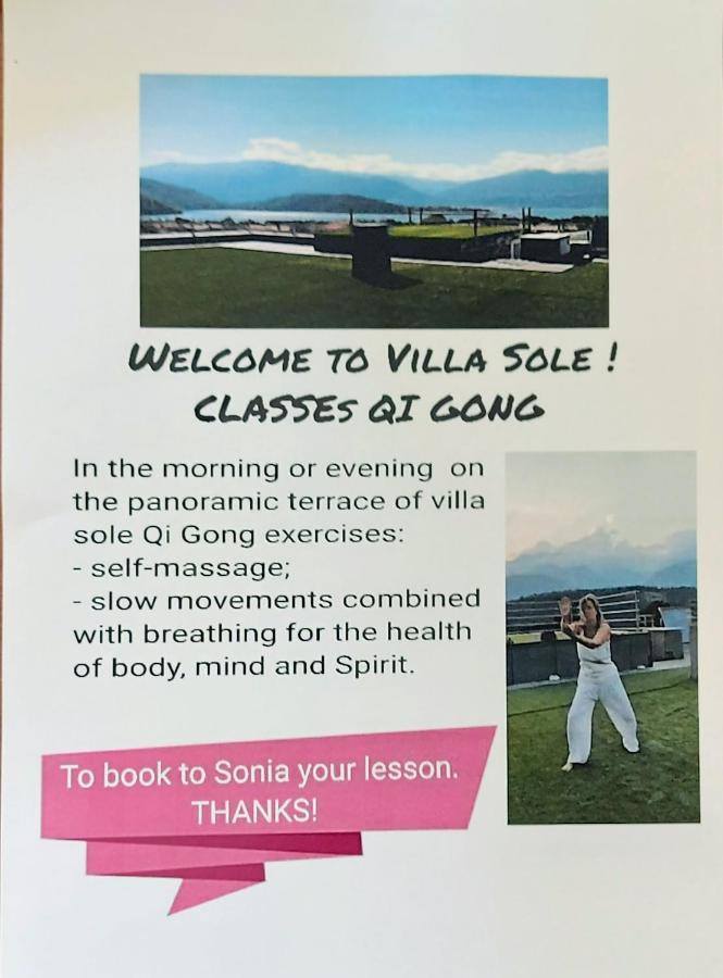 Villa Sole Colico Eksteriør billede